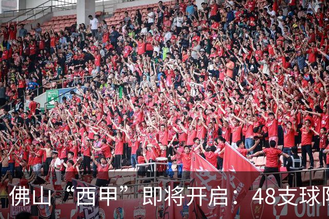 佛山“西甲”即将开启：48支球队在云秀山展开激烈角逐！